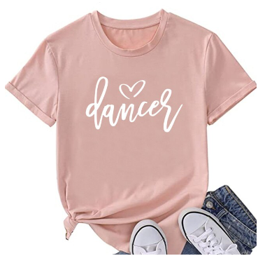 Dancer Word tee shirt