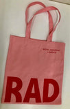 RAD Red Logo tote bag