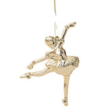 1pc Gold or Silver Ballerina Christmas Tree Decoration