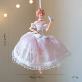 Ballet Girl Christmas hanging ornament