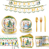 Christmas Nutcracker Theme party tableware sets