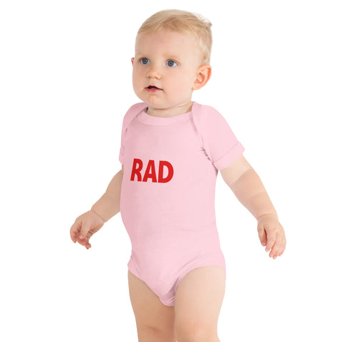 RAD Logo Baby short sleeve one piece