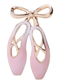 Ballet shoes brooch