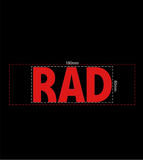 RAD Red Logo Towel
