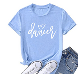 Dancer Word tee shirt