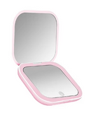 Mirror with portable charger