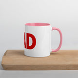 Red RAD logo Mug with Color Inside