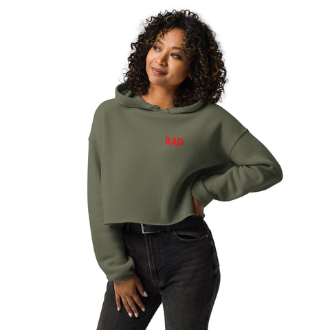 Women's RAD LOGO Crop Hoodie