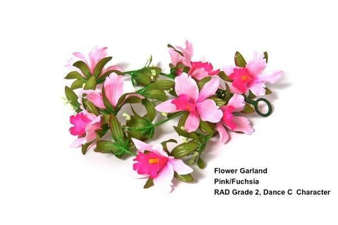Grades 2 Flower Garland Fuchsia/Pink