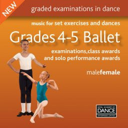 RAD レッスンCD RAD Grades 4-5 Ballet バレエレッスンCD