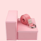 3PCS Yoga Block and Strap Set