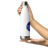 Silver Swans Stainless Steel Water Bottle